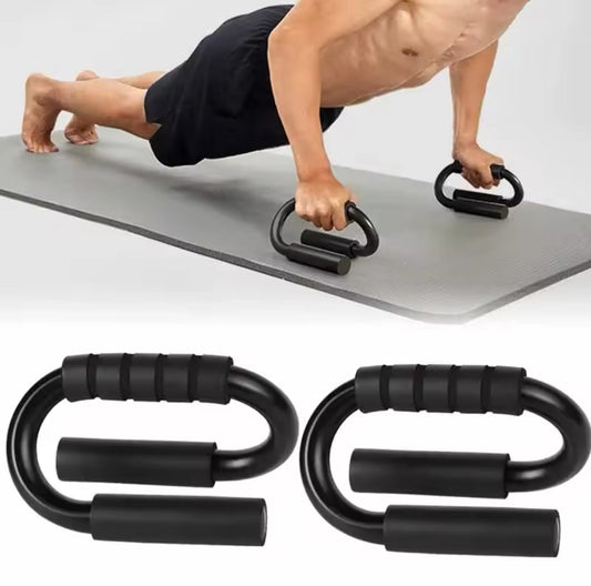 Push Up Bars Pro in use